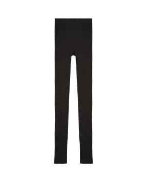 Wool & Silk Rib Legging