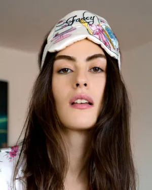 x Love Shack Fancy Pretty Baby Fancy Eye Mask