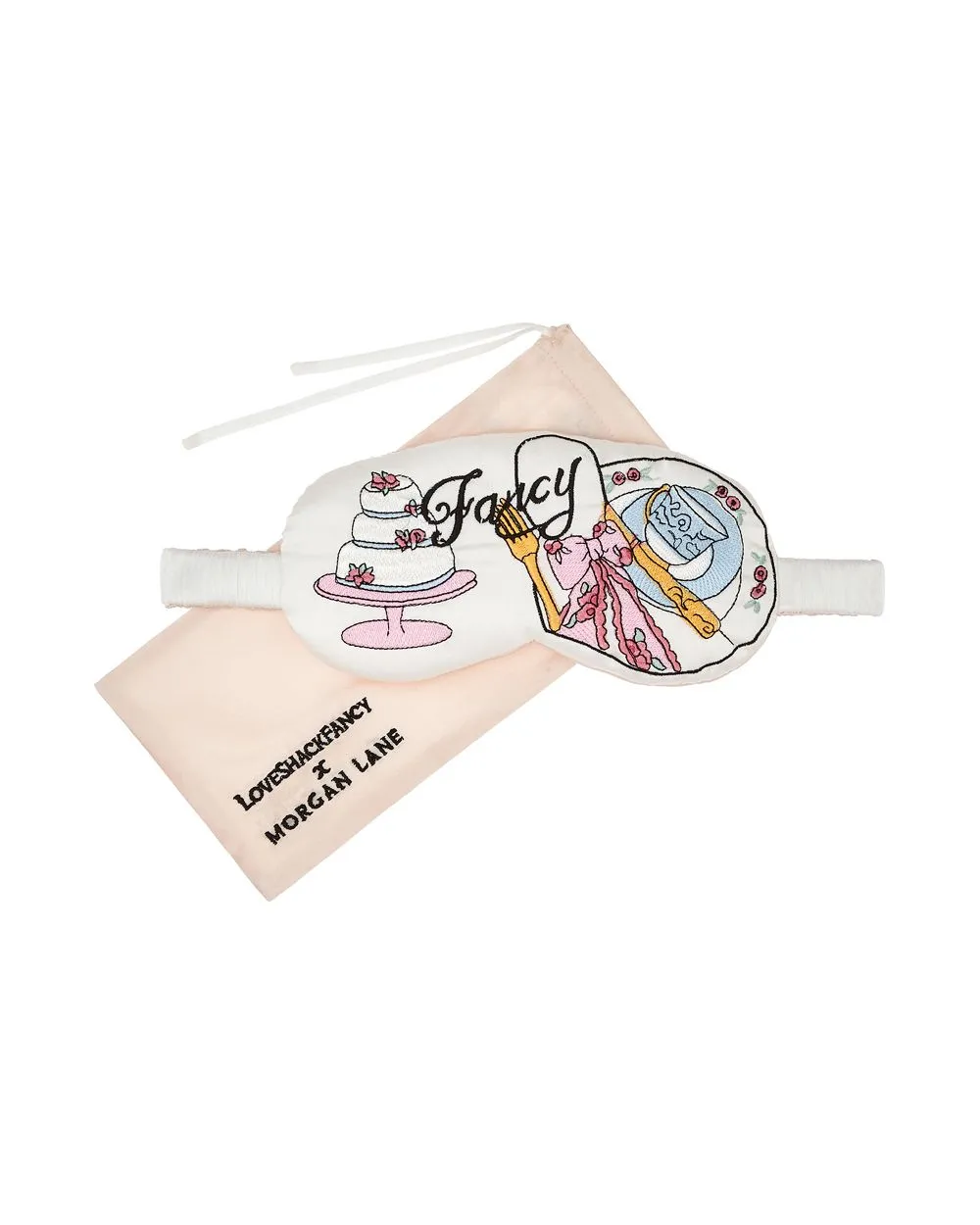 x Love Shack Fancy Pretty Baby Fancy Eye Mask